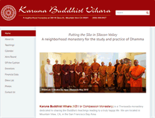 Tablet Screenshot of karunabv.org